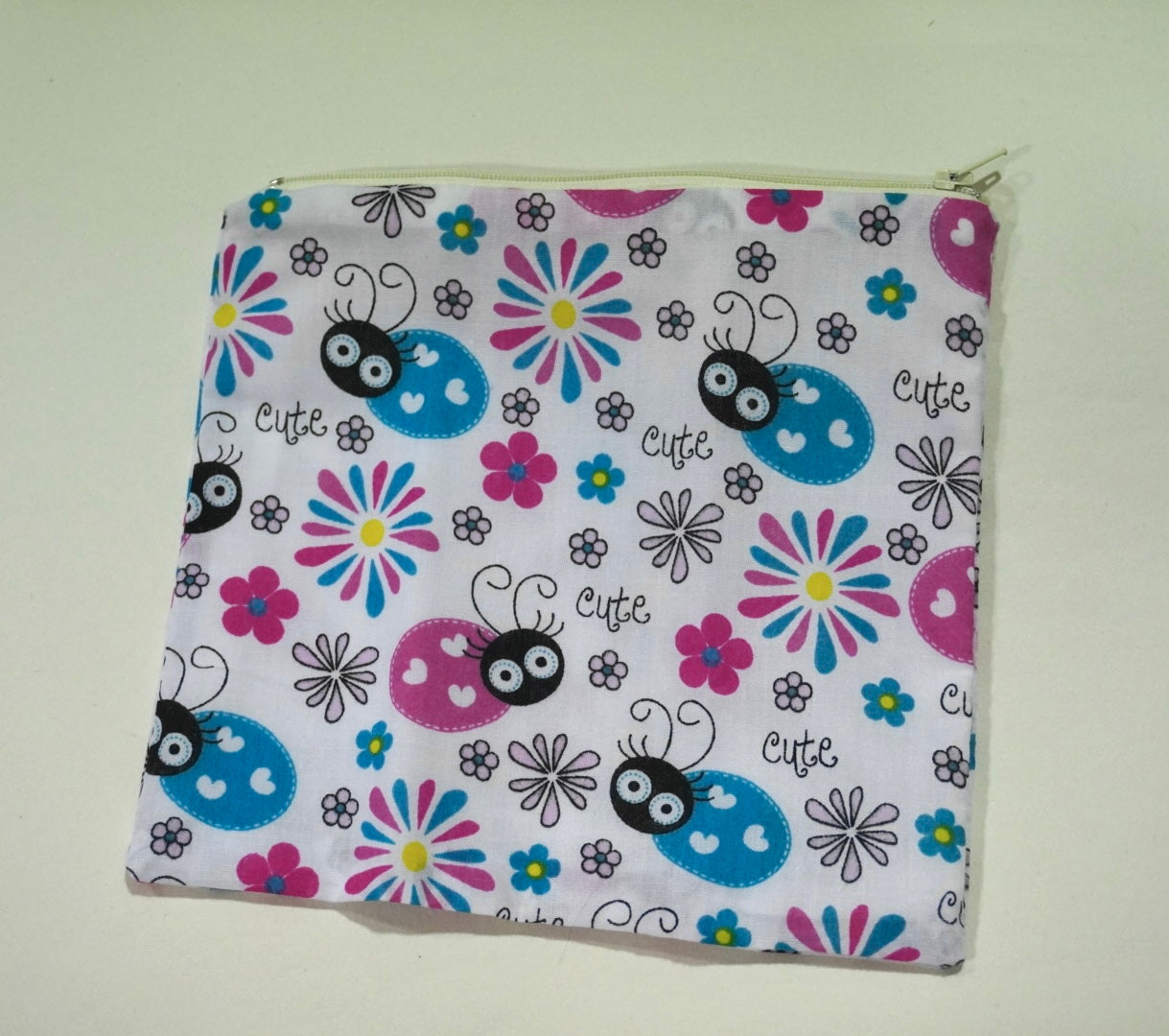 Water Resistant Lined Zipper Bag