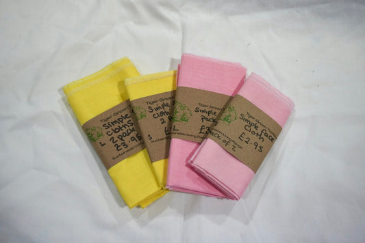 Simple Face Cloth - 2 Pack