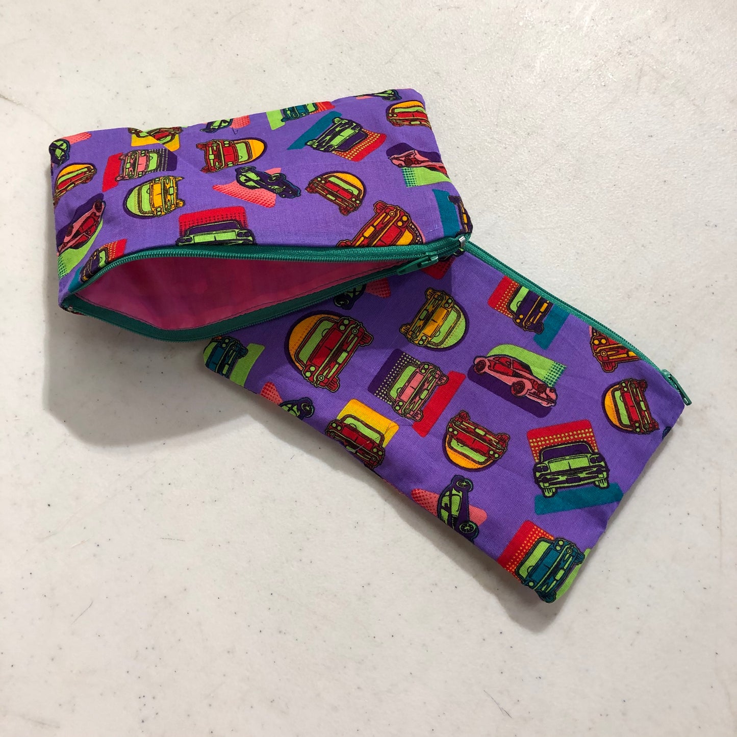 Water Resistant Lined Zipper Bag