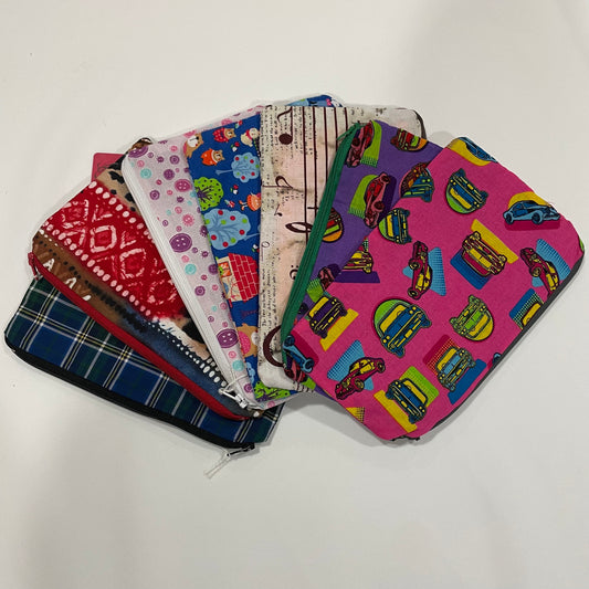 Water Resistant Lined Zipper Bag