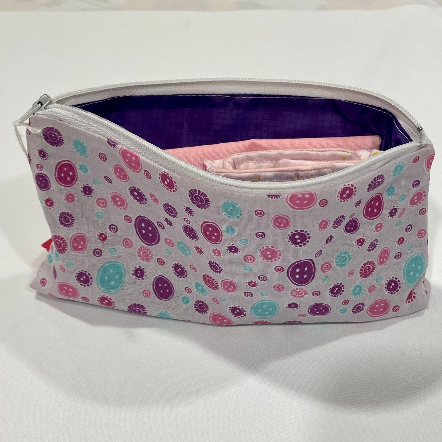 Water Resistant Lined Zipper Bag