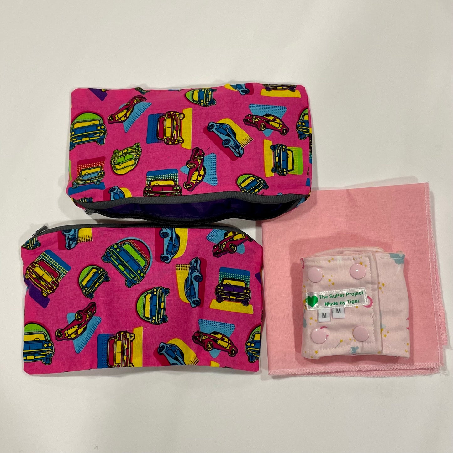 Water Resistant Lined Zipper Bag