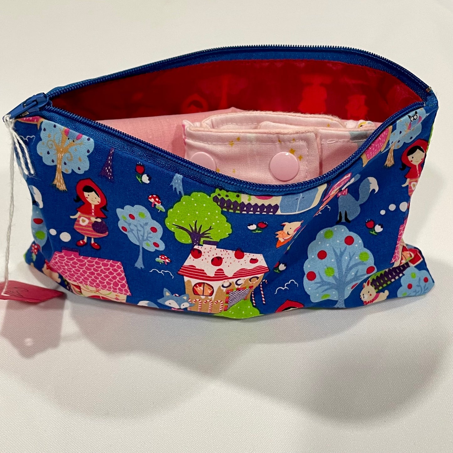 Water Resistant Lined Zipper Bag