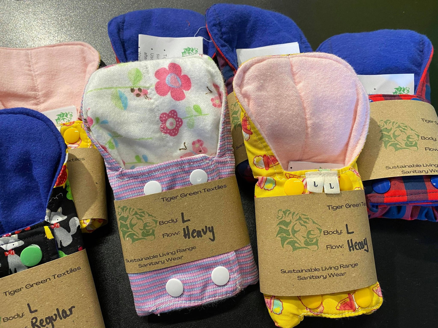 Reusable menstrual pads - Starter Multipack