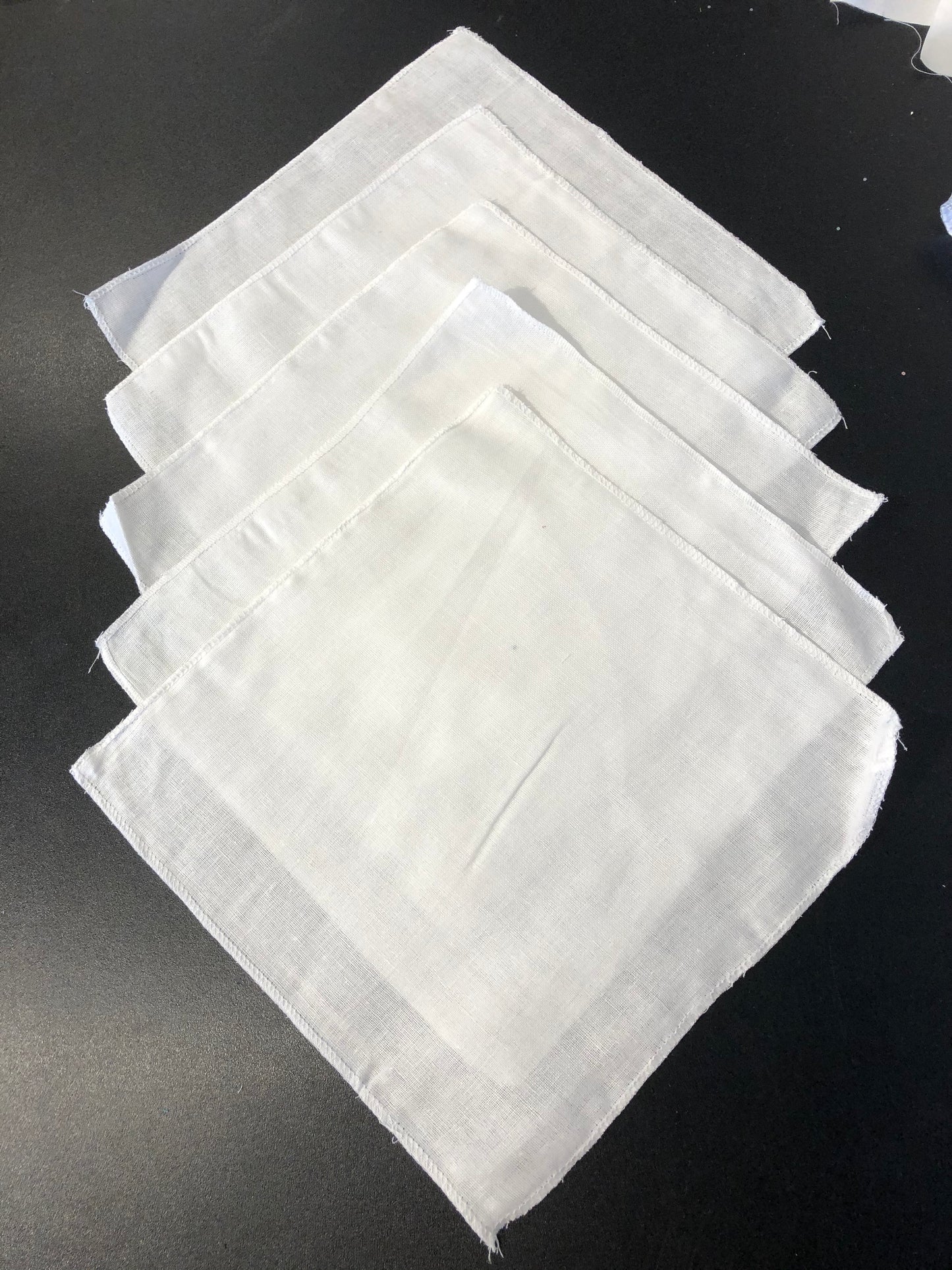 Reusable 100% Cotton Muslin Squares