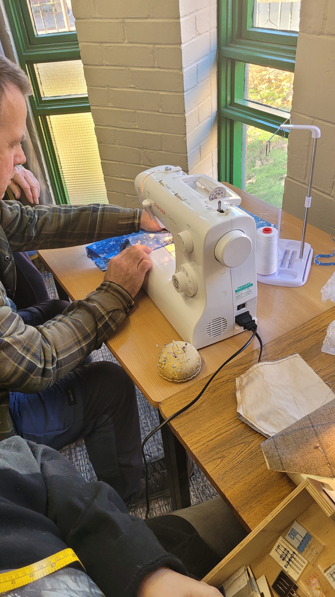 Weekly Sewing Group – all abilities welcome.