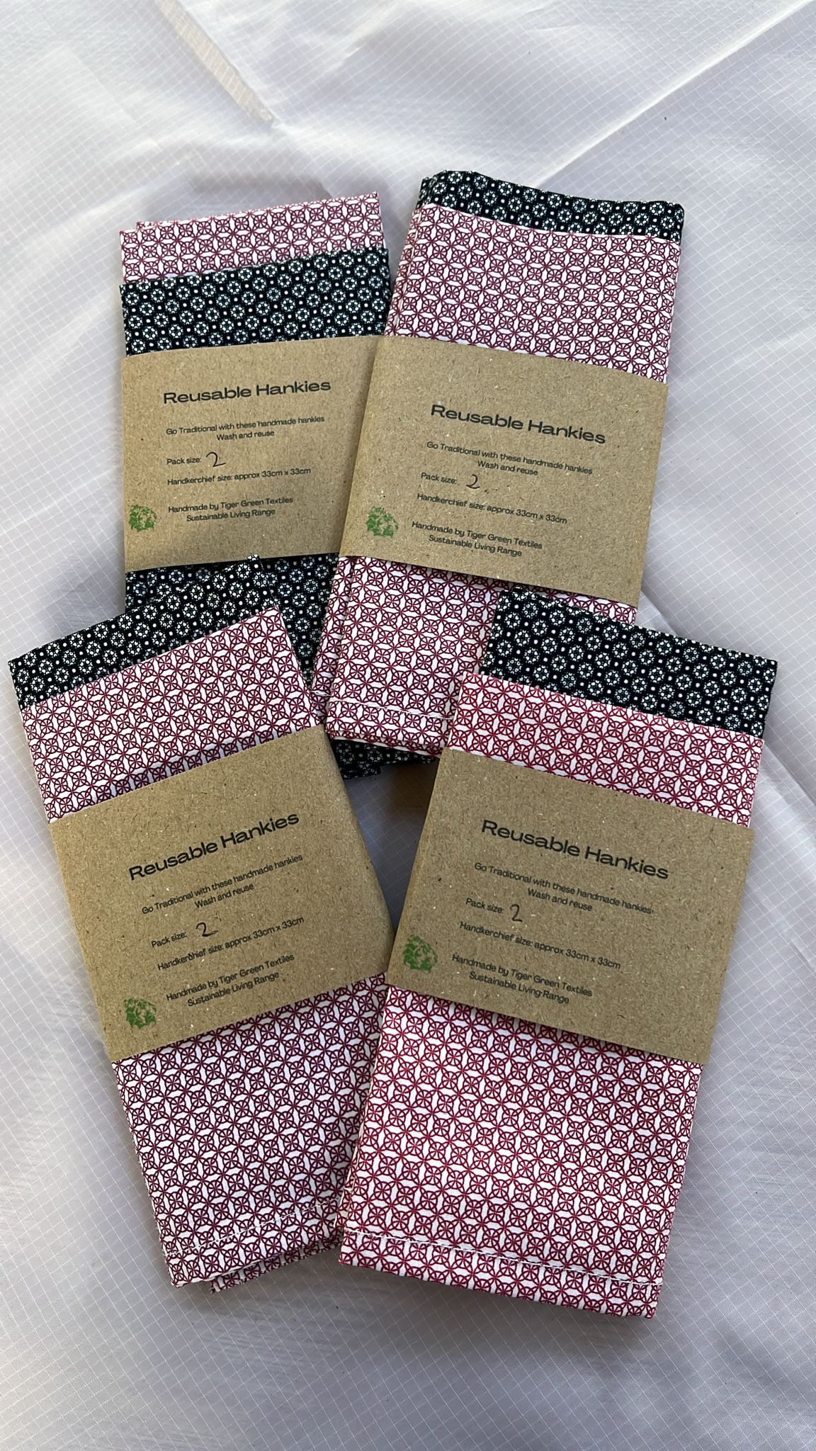 Handkerchiefs 2-Pack and multi-pack