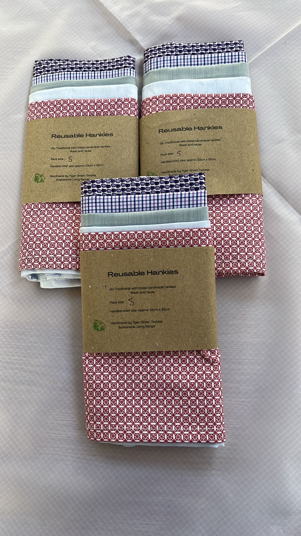 Handkerchiefs 2-Pack and multi-pack