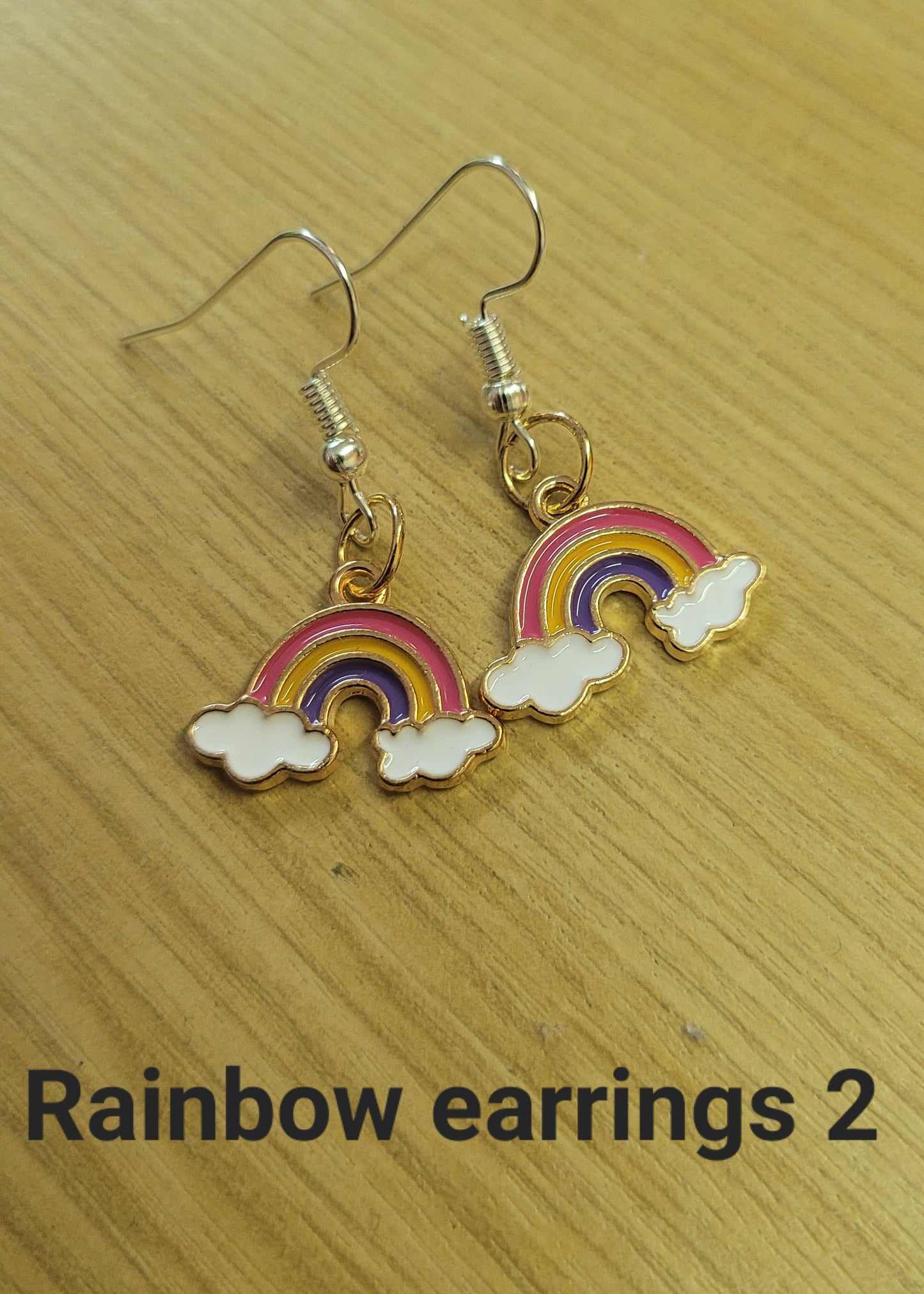 Rainbow earrings