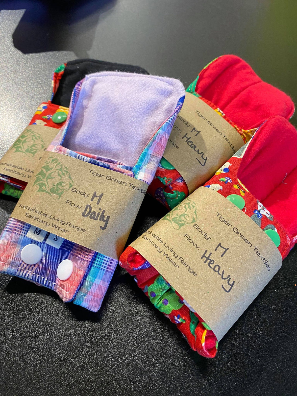 Reusable menstrual pads - Starter Multipack