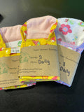 Reusable menstrual pads - Starter Multipack