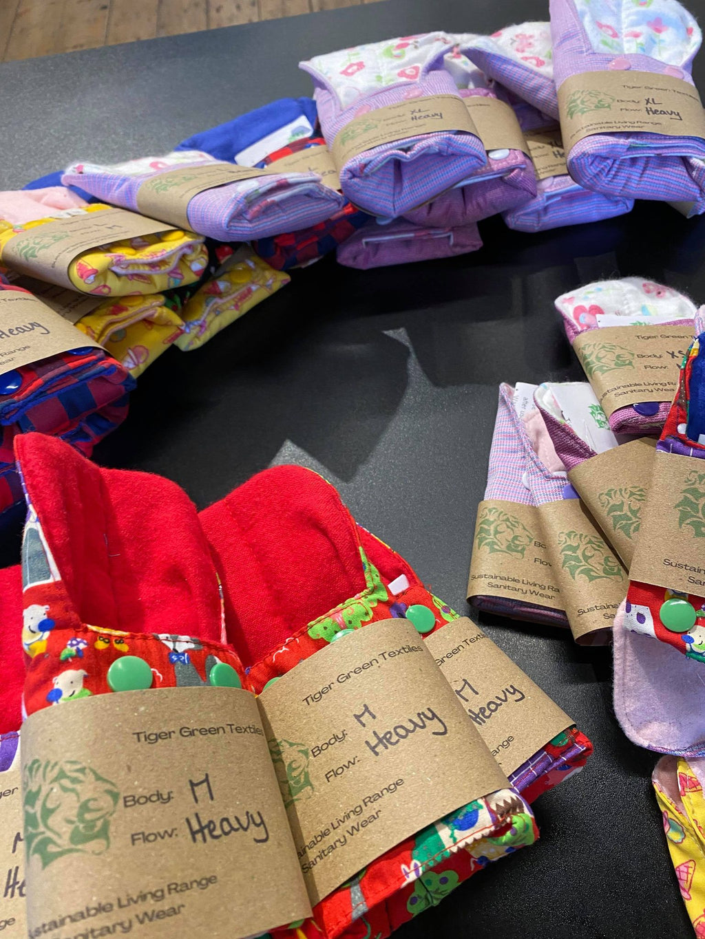 Reusable menstrual pads - Starter Multipack