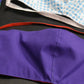 5 pack Shaped Face Mask: Purple w/ Red Lining - CLEARANCE